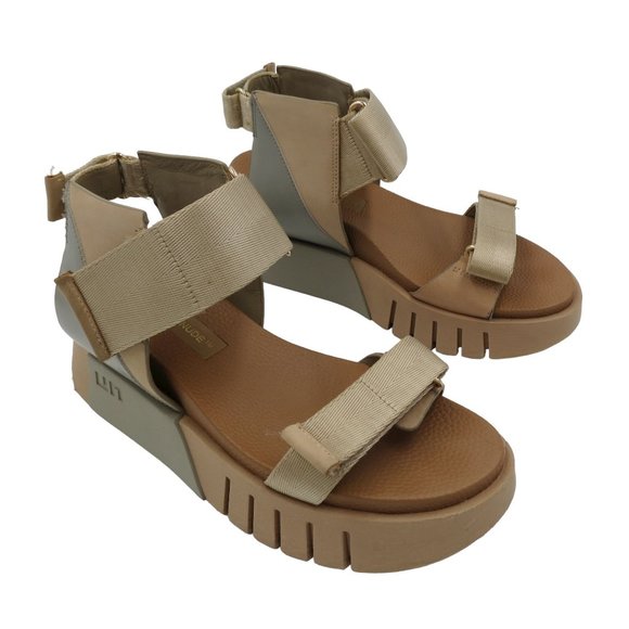 United Nude Shoes - UNITED NUDE Women's Delta Run Sandals in Scandinavian Size 38